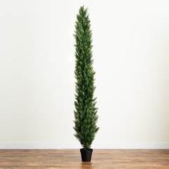 9’ Topiary Cedar Pine Artificial Tree Home Decor UV Indoor/Outdoor.