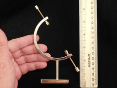 CALIPER Display Stand Adjustable Medium Size Gold Color