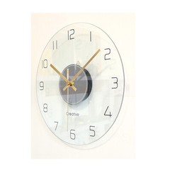 30cm Ultra Thin Design Wall Clock Large Modern Home Office Round Wall Clock