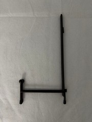 Ballard Designs Dark Metal Gallery picture Easel 13 in x 6 in