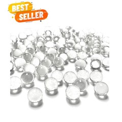Reusable 1 LB Clear Glass Gemstones – Ideal for Mosaic Art & Floral Designs