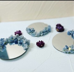 Crystal Accent Mirror (4 Inches) 