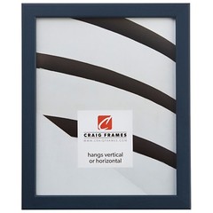 Craig Frames Colori, 0.80″ Modern Dark Blue Picture Frame