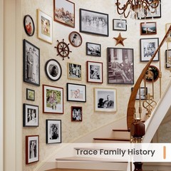 Timeless Black Photo Frame for 8.5×11 or 6×8 – Ideal Gift for All Occasions