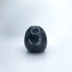 Skull Art Decor: Handmade Limited Edition One-of-One Home Decor (Moody Onyx)