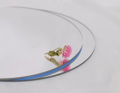 Acrylic Round Mirrors, 12 inch No Glass Circle Mirror Tiles Self Adhesive Mir…