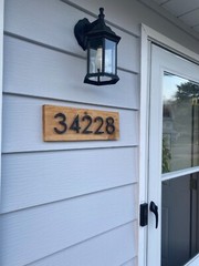3 inch Modern House Address Numbers Letters, color choices
