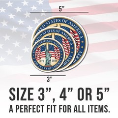 250th Anniversary of USA Sticker, 250 Years Of Liberty, 4th of July Gift Size 3″