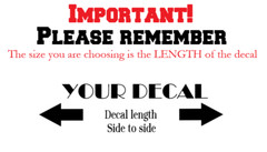 Custom Text Vinyl Lettering Personalized Sticker decal ANY TEXT ANY NAME FONTS