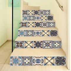 DIY 3D Stair Stickers Waterproof Tile Paste Wall Decals Wallpaper Home Decor