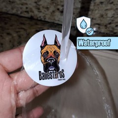 50/100/150/200 Custom Logo Die Cut White Vinyl Stickers Personalized Waterproof