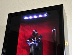 Vertical Sword Display Case Cabinet Wall Rack Claymore Long Swords Medieval 54″