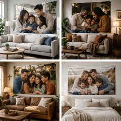 Personalized Custom Tapestry Unique Wall Hanging Backdrop for Home & Room Decor