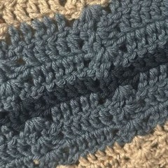 Handmade Afghan Hand Crocheted Blanket NEW Size 78in x 56in Multicolored Throw