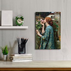 Canvas Wall Art The Soul Of The Rose by John William Waterhouse Classic Art