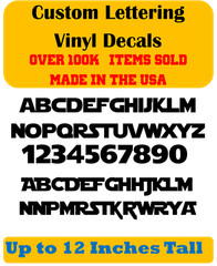 Custom Personalized Decal Vinyl Lettering Text Business Sign Star Wars Inspired