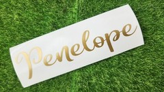 Custom Personalized Vinyl Lettering Name Decal Sticker Car Window Tumbler