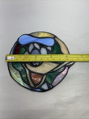 Handcrafted Suncatcher Stained Glass Of Donald Duck