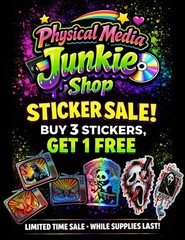 Emotional Support Gremlin 3 Inch Waterproof Holographic Vinyl Sticker