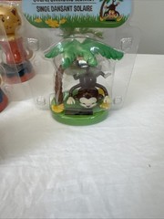 Solar Dancing Swinging Bobble Figures Lot – 18 Hula Girl Monkey Bear Car Dash