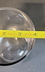 24 Clear Glass Cylinder Vases ~ 6 in. Tall – Wedding Centerpiece