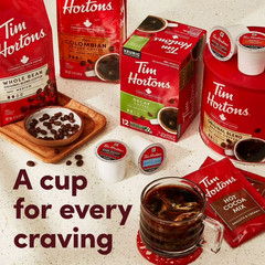 Tim Hortons Original Blend Ground Coffee, 100% Arabica Medium Roast,12oz Bag New