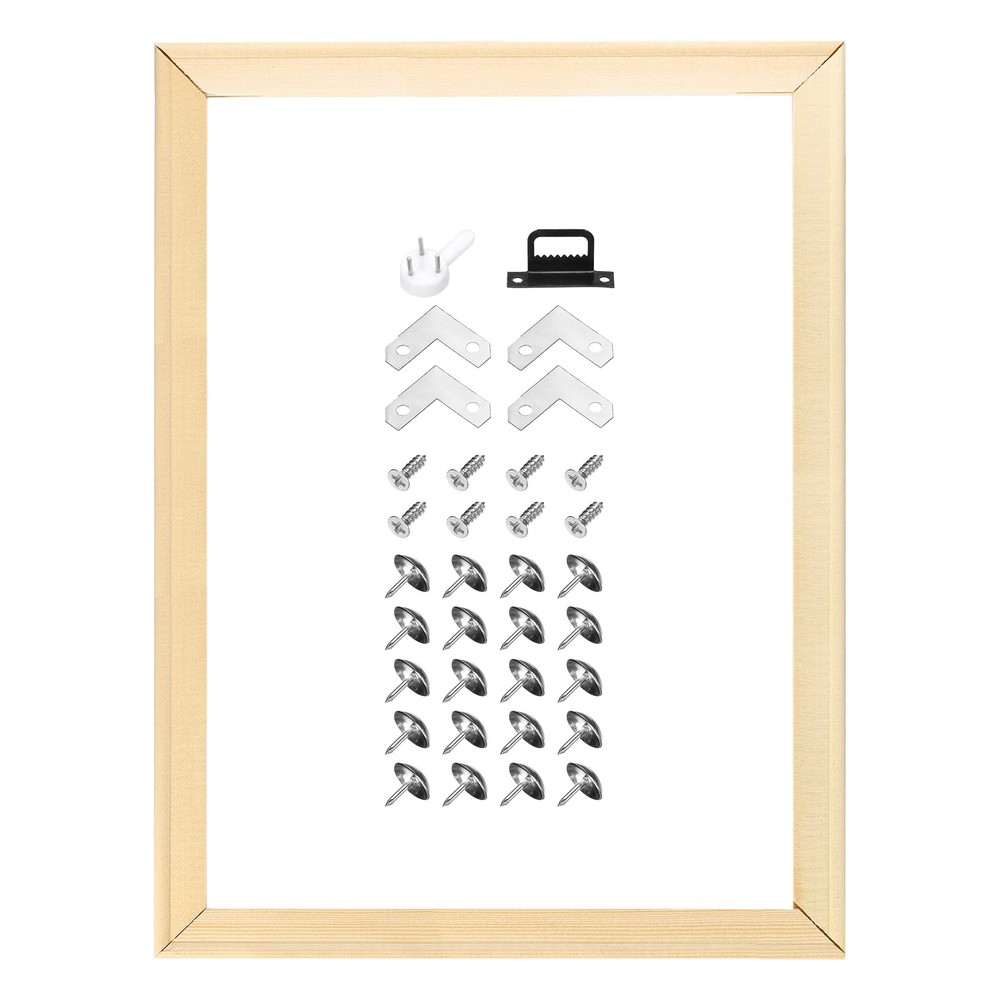 DIY Canvas Stretcher Bars, 15.75×19.69 Inch Removable Wooden Frames Kit