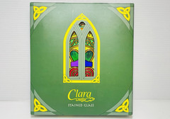 Suncatcher Stained Glass 6.25″ x 6.25″ by Clara Claddagh Ring Arched Suncatche.