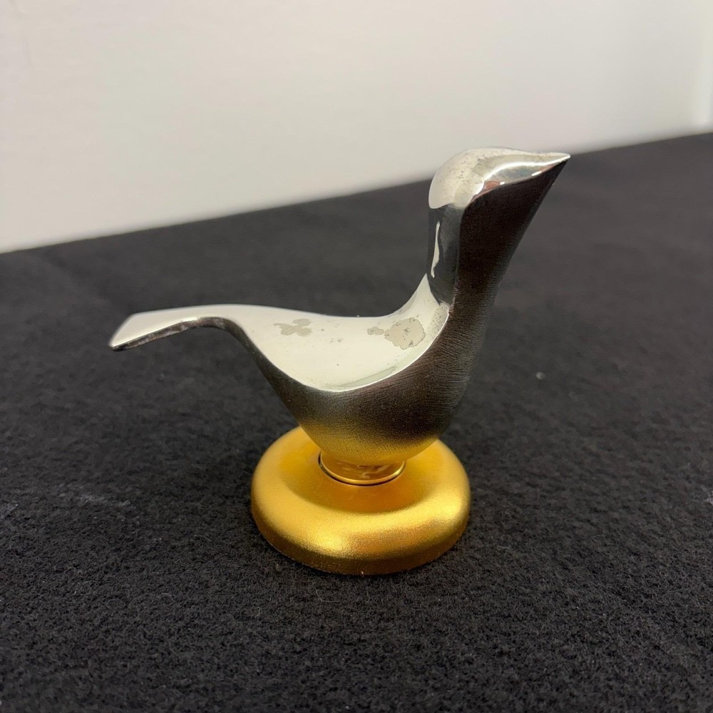 Zehava Benyamin Dove Bird Silver Plated Figurine Art Piece Signed Numbered