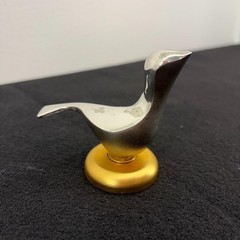 Zehava Benyamin Dove Bird Silver Plated Figurine Art Piece Signed Numbered