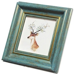 Picture Frames 3.5×3.5 Blue Square Photo Frame The front opening size 2.9×2.9…