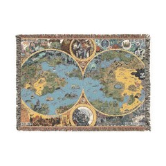 welcome to the underworld woven tapestry blanket [52by37]