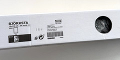 IKEA BJORKSTA Frame Black 30 ¾ x 46 ½” 103.180.41 New