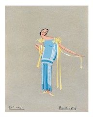 Elegant Art Deco fashion wall mural. Stylish home decor. Art Deco vintage.