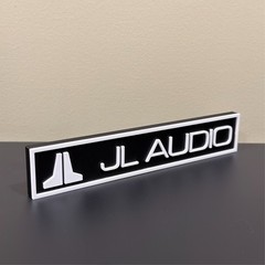 JL Audio 3D Printed Decor Display Sign Car Audio Sound Art