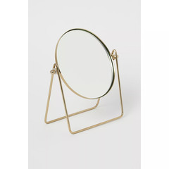 H&M Home Table mirror, Gold Art No. 0683334004 Brand New