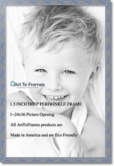 ArtToFrames 1.5″ Custom Poster Frame Deep Periwinkle 4377 Large
