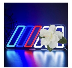 16″x6″ in BMW M SPORT LED NEON Light Sign. BAVARIA Garage Showroom Shop Lighting