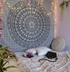 Tapestry Mandala Wall Hanging Home Decor Blanket Hippie Bohemian Queen Bedspread