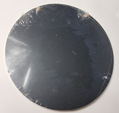 Reversible Hanging Circle Chalkboard sign Round with chalk 12 inches Durable