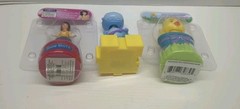 Lot Of 3- Solar Dancing Figures- Snow White, Chick, Hippo NEW