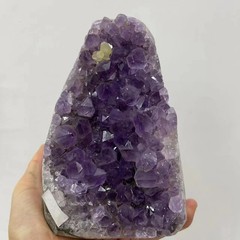 🏛 Modern Decorative Statue Raw Quartz Geode 500-600 Gr ✨ Ornament