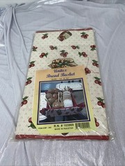 Vintage Unitex Bread Basket 10×10 Made In Pakistan #103969 Sealed Bread Holder