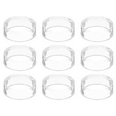 9 Pcs 1.7″ Round Baseball Stand Acrylic Sphere Holder Crystal Sphere Display