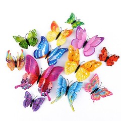OPSEAM Butterfly Wall Decor 24/48 PCS, 3D Butterflies Stickers for Party Deco…