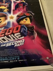 THE LEGO MOVIE 2: THE SECOND PART 27×40 MOVIE POSTER 27″ X 40″ UNUSED