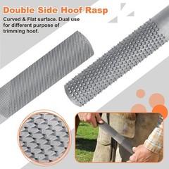 8 inch Farrier Tools Kit (8 Piece) Horse Goat Hoof Trimmers Carbon Steel…