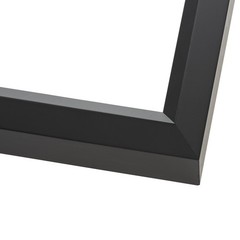 7×7 Shadow Box Frame Black | 1.25 inches Deep Real Wood Contemporary Shadowbox D