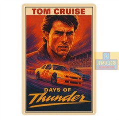 Days of Thunder – Tom Cruise Movie Metal Poster -Collectable Sign- Size:20x30cm