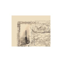 Historic Map – Afghanistan Iran Pakistan – Tallis 1851 – Vintage Wall Art